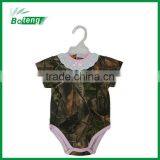 Camo printed Rmpers for baby girls