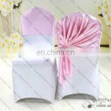 100% Polyester Colorful Wedding Used Customized Sized Organza Chair Sash thumbnail-1
