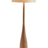 Wooden Base Floor lamp light