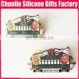 Carved Lapel Pin With Resin thumbnail-3