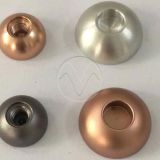 Aluminum prototype samples with anodized