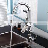 High Quality Elegant Bathroom Single Hole Brass Basin Faucet thumbnail-1