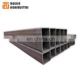 Q235B, ASTM A36 carbon steel tubes / black square steel pipe
