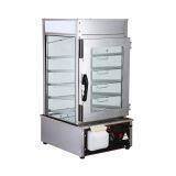 Glass Display Hot Food Warmer Cabinet,Hotel Buffet Food Display Unit Rice Roll Hot Food Display Case WT/8613824555378 thumbnail-2
