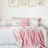 Best Seller in Usa Knitted Warm Soft 100% Polyester Flannel Sherpa Fleece Throw Blanket for Winter China Suppliers thumbnail-6