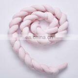 Knot Cushion,Crib Baby Bumper Cot Braid Pad Protector Braided Knot Pillow thumbnail-4