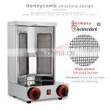 German Deutatandard Automatic Rotating Gas Doner Kebab Machine Chicken Shawarma Grill Machine for Sale thumbnail-3