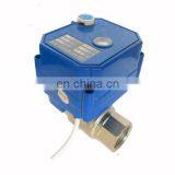 220V brass valve DN15 DN20 DN25 2 way valve bsp thread CWX-25S 3 wire cr03 motorized brass valve