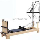 Korea Pilates Rreformer Trapeze With Tower Wood Customized Fitness Machine Half Trapeze Pilates Bed Reformer Yoga Studio Hotsale thumbnail-2