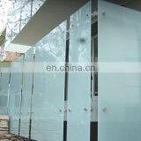 Factory Wholesale Customized Low Iron 5mm Acid Etched Frosted Tempered Furniture Glass thumbnail-5