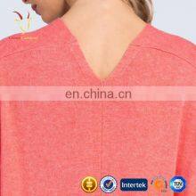 Women Mongolian Cashmere Vneck Sweater Woman thumbnail-3