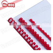 NO MOQ 21 Ring Spiral Plastic Book Binder Rings Manufacturer Binding Comb thumbnail-3
