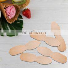 Disposable Biodegradable Mini 75mm 77mm Wooden Ice Cream Spoon thumbnail-5