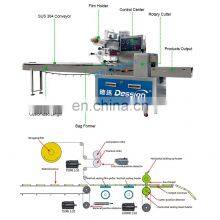 Automatic High Speed Packaging Machine for Foil Film Chocolate Energy Bar Packing Machine thumbnail-2