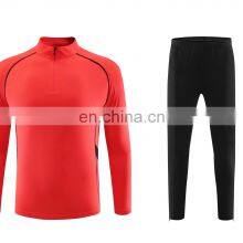 Wholesale High Quality Football Soccer Uniforms for Men Soccer Practice Training Sets OEM ODM thumbnail-3