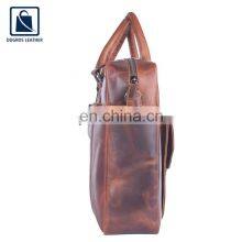 Indian Supplier of Hot Selling Premium Quality Luxury Stylish and Modern Look Genuine Leather Laptop Bag for Sale thumbnail-3