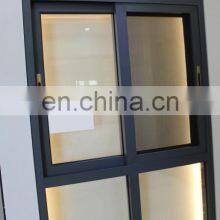 Latest Industrial Glazing Profiles Modern Aluminum Tempered Glass Sliding Window Design thumbnail-3