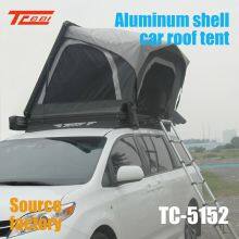 Quick Opening Car Roof Tent for Outdoor Camping, no Need to Set Up. Side Opening Sunshade and Rainproof Aluminum Alloy SUV Car Hardtop Tent