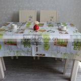 New Designed Friendly Pvc Printed Tablecloth With Paris Buildings thumbnail-2