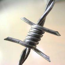 Crafts Fences Animal Deterrents Bird Feeders Gardens Real Barbed Wire Farm Fence Roll thumbnail-5