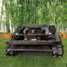 Agriculture Gasoline Cordless Remote Control Grass Cutting Lawn Mower PLC 200M Range 600MM Cutting Width Euro5/EPA Compliant thumbnail-2