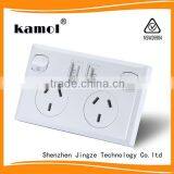 SAA Approved AU Colorful Electrical Power Ponit Switch Socket 5V 2A /3A Manufacturer of Usb Wall Switch and Sockets thumbnail-4