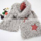 2015 Autumn Winter Newest Cotton and CamoFleece Moon Star Pattern Boys Girls Fashion Baby Scarf thumbnail-5