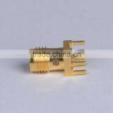 RF Connector, 50 Ohms Female Coaxial Cable SMA Connector for PCB thumbnail-4