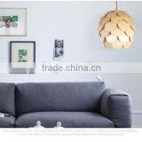 Antique Furniture Style Wood Pendant Lighting With Small Bulbs Lighting for Restaurant JK-8005B-32 LED Pendant Light