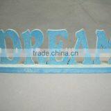 MDF Glitter Letters Dream Words With Base thumbnail-1