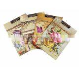 Factory Direct Good Quality Beautiful Flower Printed A4 fc Paper Board Metal Clip for Clipboard File Holder