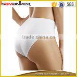 S-4XL European Size Mature Women Bunched High Waist Underwear thumbnail-4