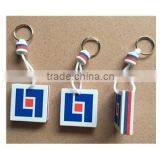 Small Square Eva Keychains