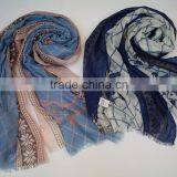 Fashionable Long Lady's Scarf Factory Fashion Print Cotton Scarf Wholesale thumbnail-3