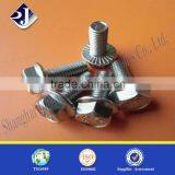 All Thread Hex Flange Bolt High Strength Grade 10.9 Hex Flange Bolt Flange Bolt With Zinc