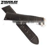 2015 Fashion Croco Grain Calf Leather Watch Band Leather Watch Strap 19mm 20mm 22mm thumbnail-3