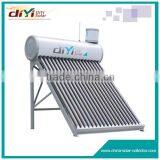 DIYI low pressure vacuum tube solar water heater with the lower price