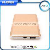 Top Quality Leather Shape Li-polymer Battery Power Bank 8000mah