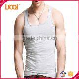 Wholesale Summer Fashion Design Muscle Tank Top/ Sleeveless Gym Tank Top/ Men's Sport Vest 2016 Quality Choice