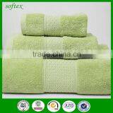 China Hot Sale Bulk Cotton Solid Color 3 Pcs Set Hotel Bath Towels Wholesale thumbnail-5