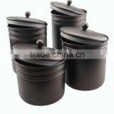 4pcs Stainless Steel Canister With Color thumbnail-1