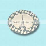 Plastic Decorative Custom Charger Plates