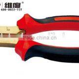 Non-sparking Tools; High Quality Non Spark/Explosion-proof Diagonal Cutting Pliers; China Manufacturer; OEM Service; Die Forging