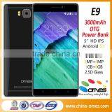 Latset Arrival Model OMES E9 3000 MAh Big Battery 5inches Android Smart Phone thumbnail-1