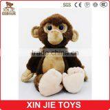 12inch Sitting Plush Big Eyes Animal Toy Lovely Good Quality Soft Orangutan Toy Factory Hot Sale Soft Orangutan Toy thumbnail-2