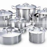 12pcs Set of Oms Stainless Steel Happy Baron Cookware/germany Cookware