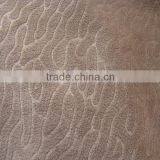 TAY Turky Market Popular Sofa Fabric Polyester Velvet Burn Out Wave Pattern Sofa Fabric Boned With TC Soft Pile Sofa Fabric