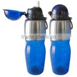 Hot Selling Colorful Plastic Vacuum Water Bottle 500ml