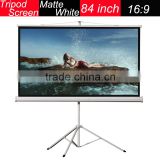 Factory Supply Best Quality matte glass 84 inch 16:9 cheap projection screen