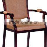 Hotel Furniture/Banquet Upholstered Aluminum Wood-Grain Chairs thumbnail-1